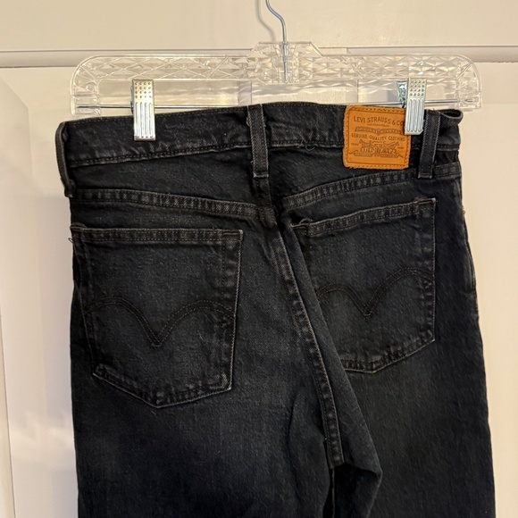 Levi's® Premium WEDGIE STRAIGHT FIT WOMEN'S JEANS Black 31910 - Picture 8 of 14